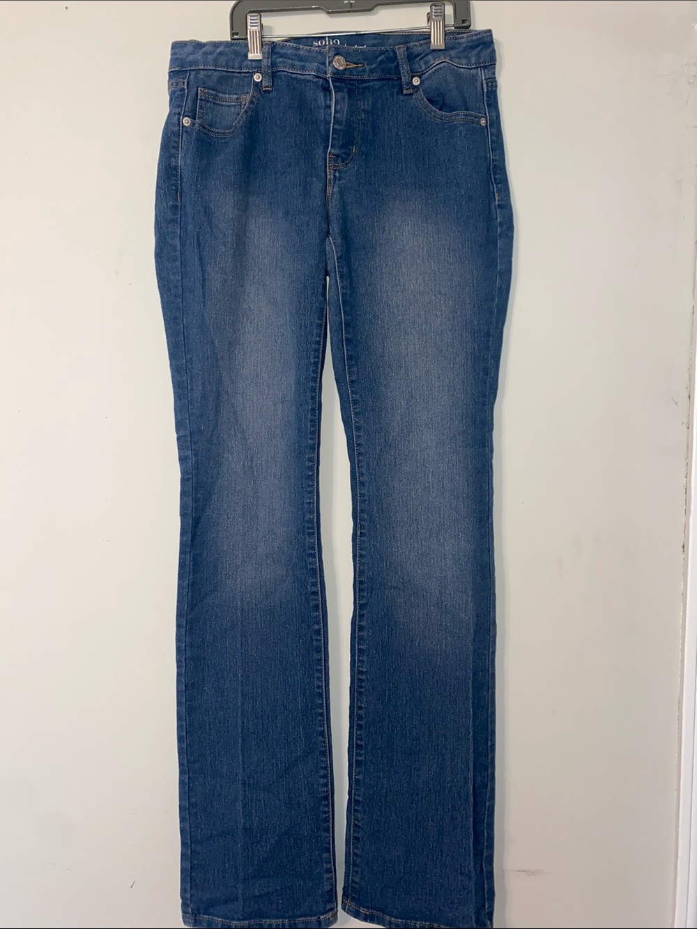 Soho Dark Blue Boot Cut Jeans for Women